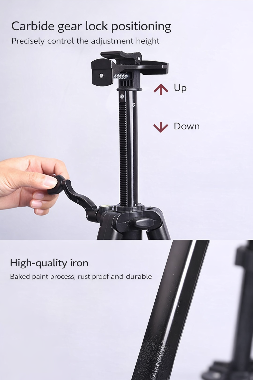 Professional Adjustable Tripod Art Stand with Storage Bag - Image 4