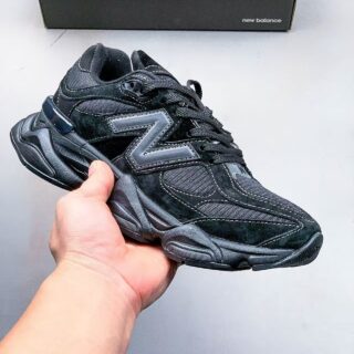 New Balance 9060 Triple Black – Men’s Sneakers