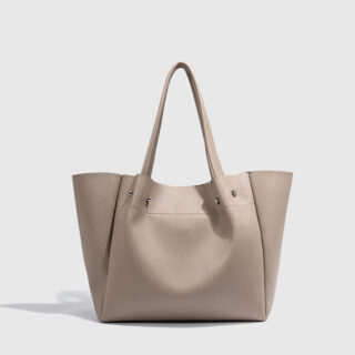 ZARA Soft Leather Shopper Bag