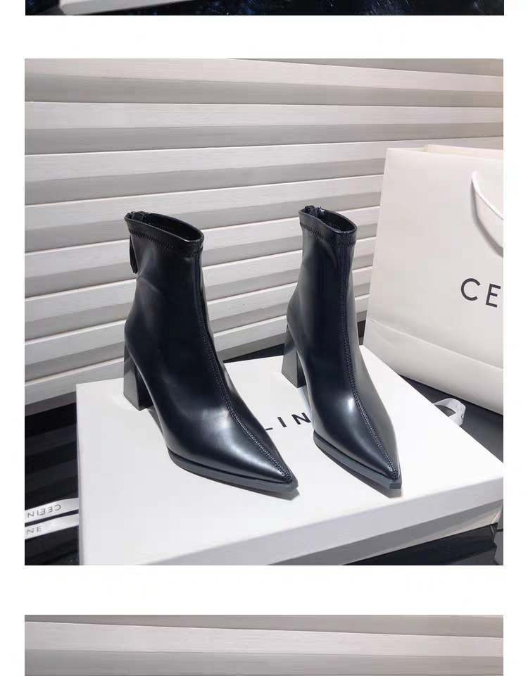 Women’s Pointed-Toe Ankle Boots - Image 6