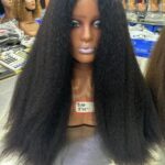 Women’s 22-Inch Kinky Straight Lace Front Wig (5×5 Closure)