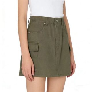 Womens Clothes Utility Cargo Mini Skirt