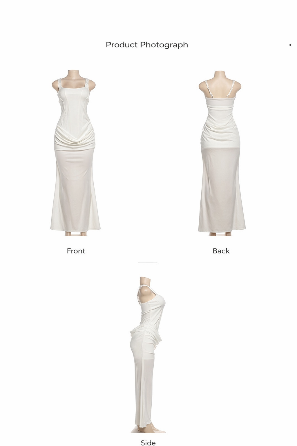 Womens Sculpted Corset Maxi Dress Clothes - Image 11