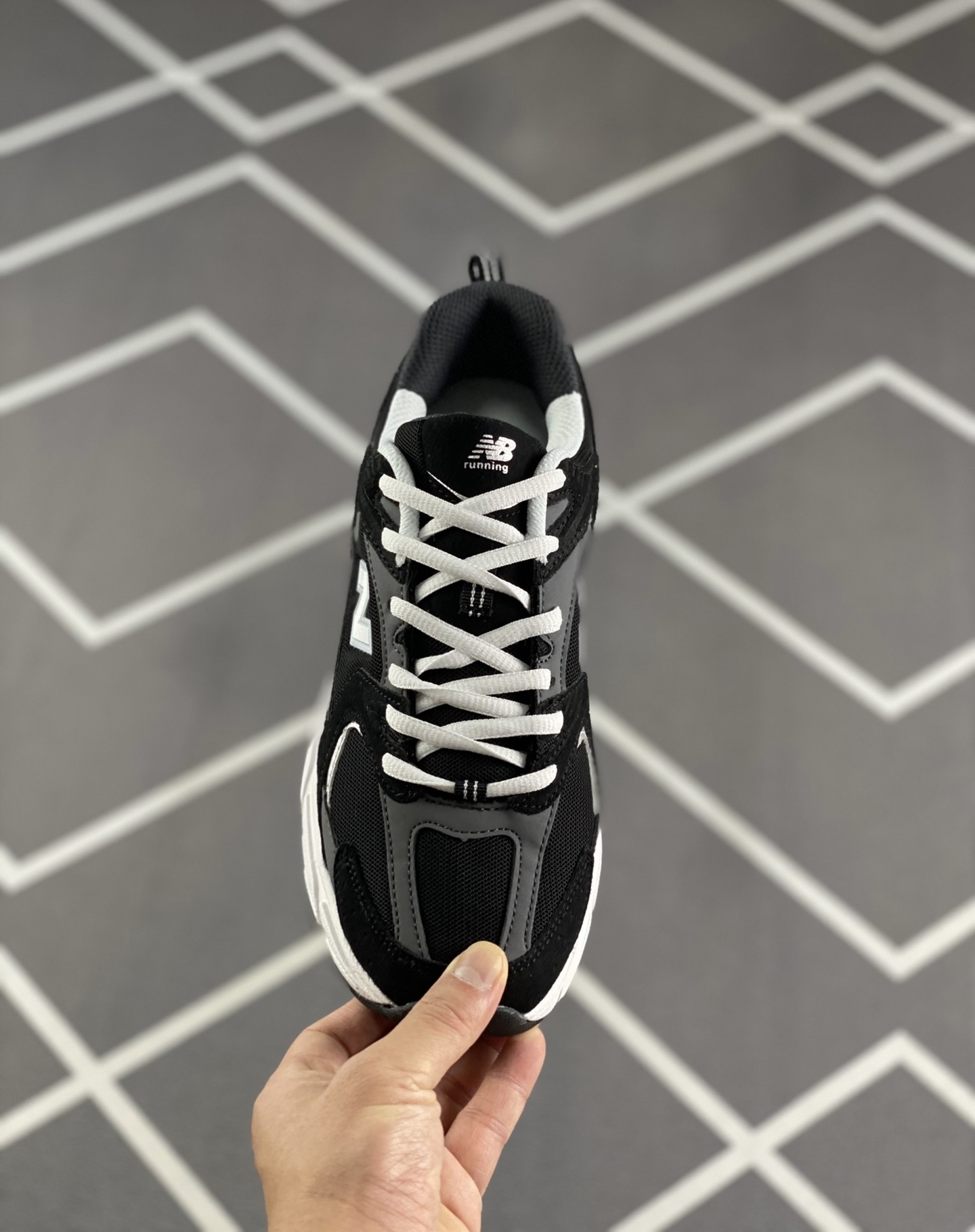 New Balance NB530 black Men Women's Shoes PL01 - Image 6