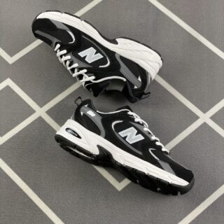 New Balance NB530 black Men Women's Shoes PL01