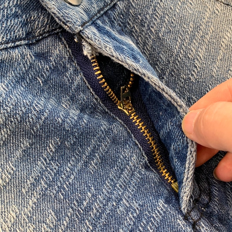 Women’s Ombre Denim Strapless Top and Flared Jeans Set Clothes ! - Image 9