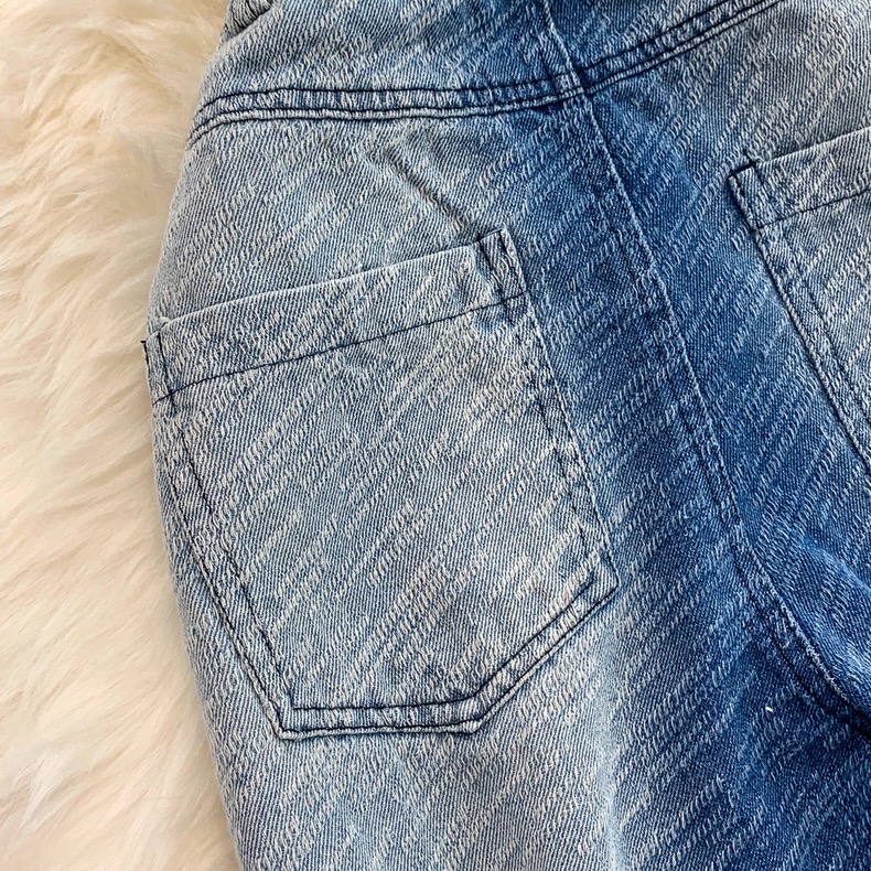 Women’s Ombre Denim Strapless Top and Flared Jeans Set Clothes ! - Image 12