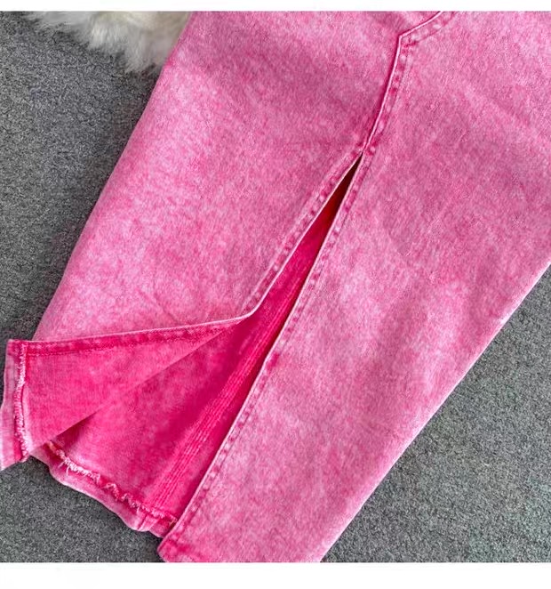 Women’s Denim Jacket and Midi Skirt Set Clothes ! - Image 18