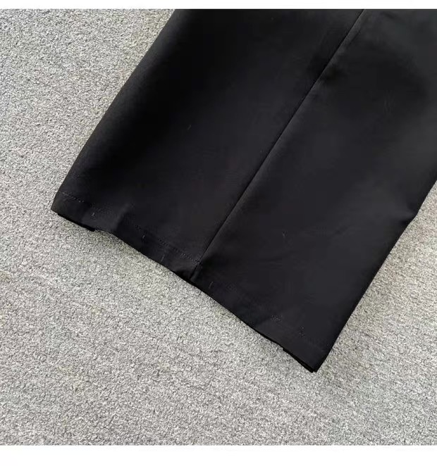 Women’s Black Cropped Blazer and Midi Skirt Set Clothes ! - Image 5