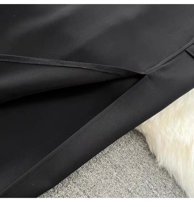 Women’s Black Cropped Blazer and Midi Skirt Set Clothes ! - Image 15