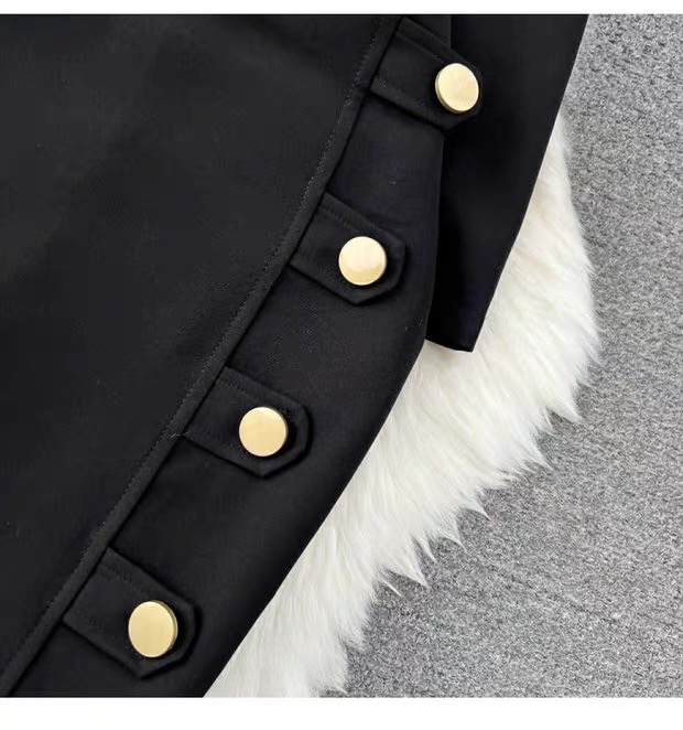 Women’s Black Cropped Blazer and Midi Skirt Set Clothes ! - Image 19